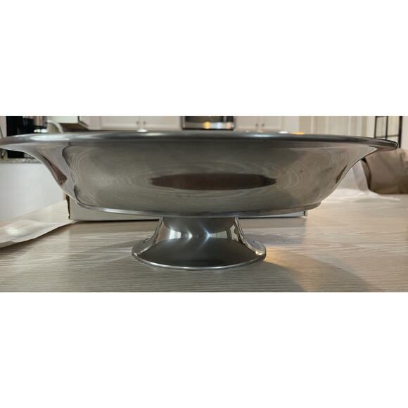 New Reed & Barton Arlington Serverware Collection Serving Tray Bowl Chip/Dip Set - Picture 11 of 12